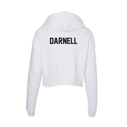 Oklahoma State - NCAA Men's Track & Field : Noah Darnell - Women's Crop Fleece Hoodie-1