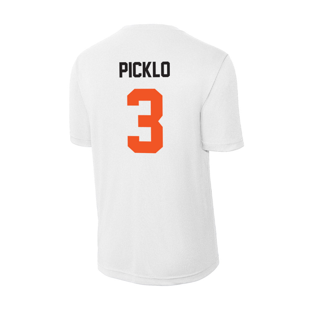 Oklahoma State - NCAA Women's Soccer : Trinity Picklo - Activewear T-shirt