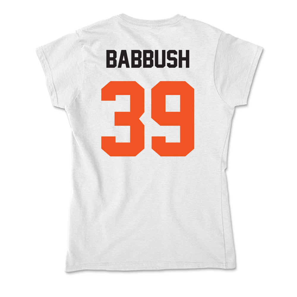 Oklahoma State - NCAA Football : Sam Babbush - Soft Style Women’s T-Shirt-1