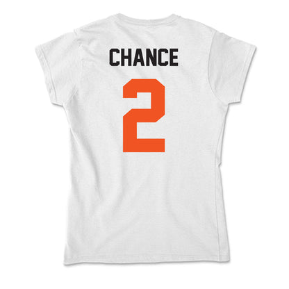 Oklahoma State - NCAA Women's Soccer : Hannah Chance - Soft Style Women’s T-Shirt-1