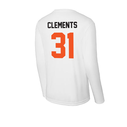 Oklahoma State - NCAA Football : Chance Clements - Activewear Long Sleeve T-Shirt