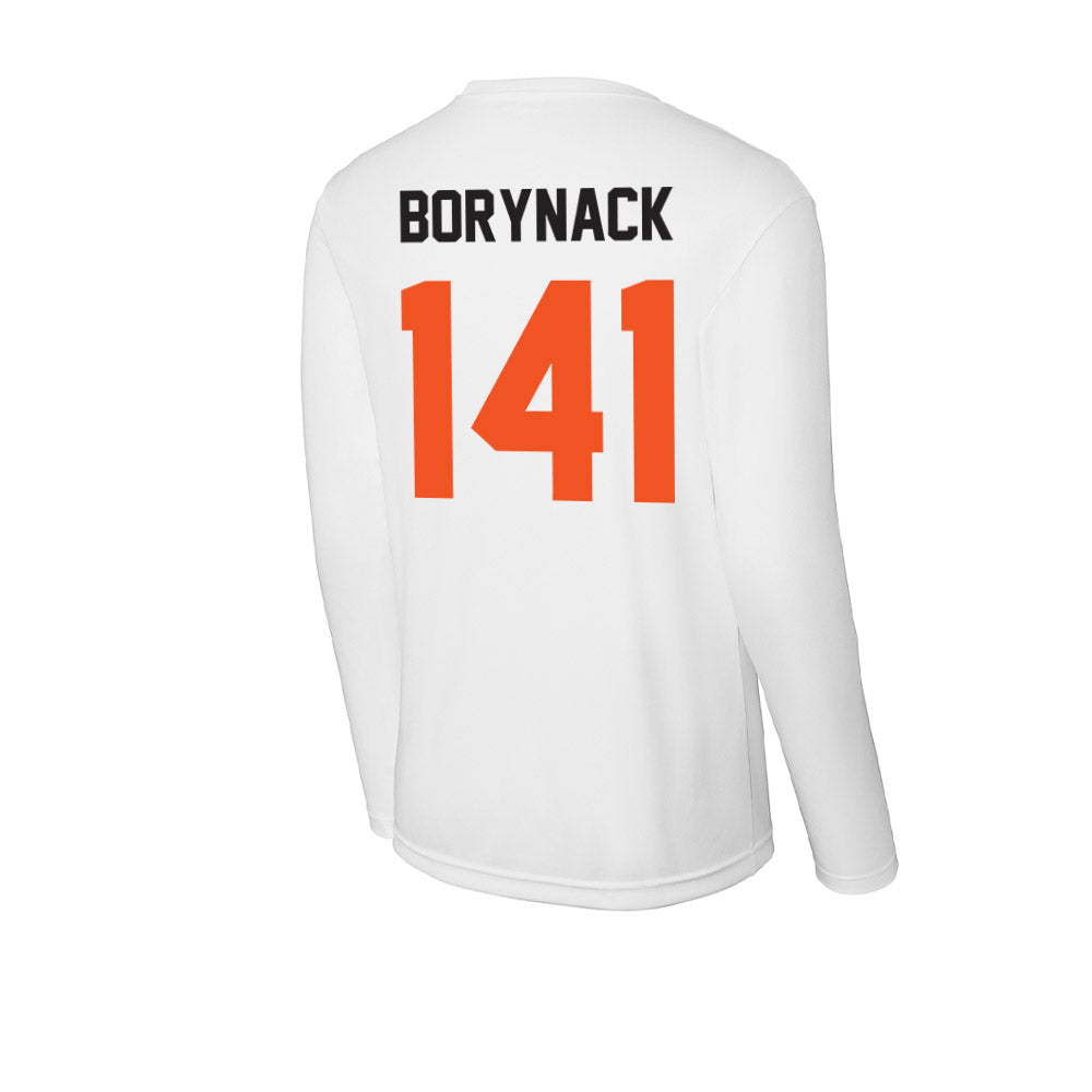 Oklahoma State - NCAA Wrestling : Mitchell Borynack - Activewear Long Sleeve T-Shirt