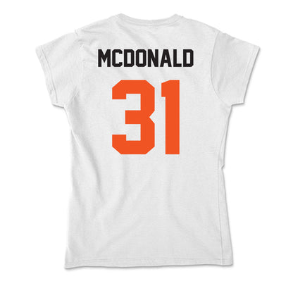 Oklahoma State - NCAA Softball : Lexi McDonald - Soft Style Women’s T-Shirt-1