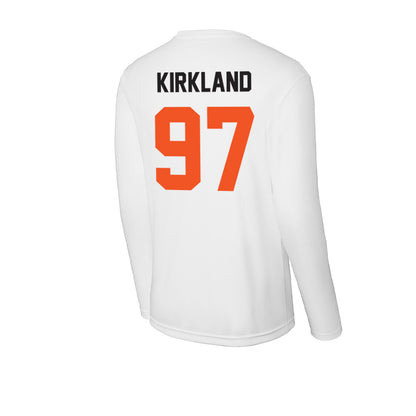 Oklahoma State - NCAA Football : Justin Kirkland - Activewear Long Sleeve T-Shirt