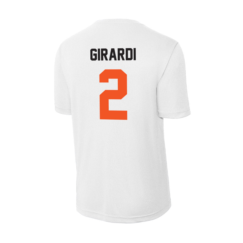 Oklahoma State - NCAA Women's Basketball : Lena Girardi - Activewear T-Shirt-1