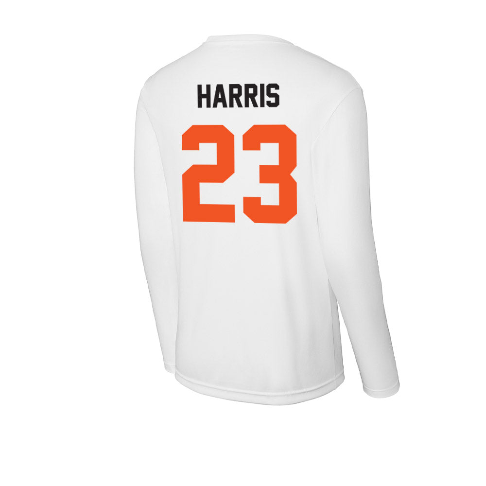 Oklahoma State - NCAA Football : Kenneth Harris - Activewear Long Sleeve T-Shirt