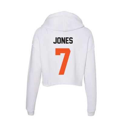 Oklahoma State - NCAA Softball : Aubrey Jones - Women's Crop Fleece Hoodie-1