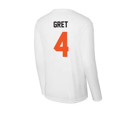 Oklahoma State - NCAA Women's Basketball : Anna Gret - Activewear Long Sleeve T-Shirt