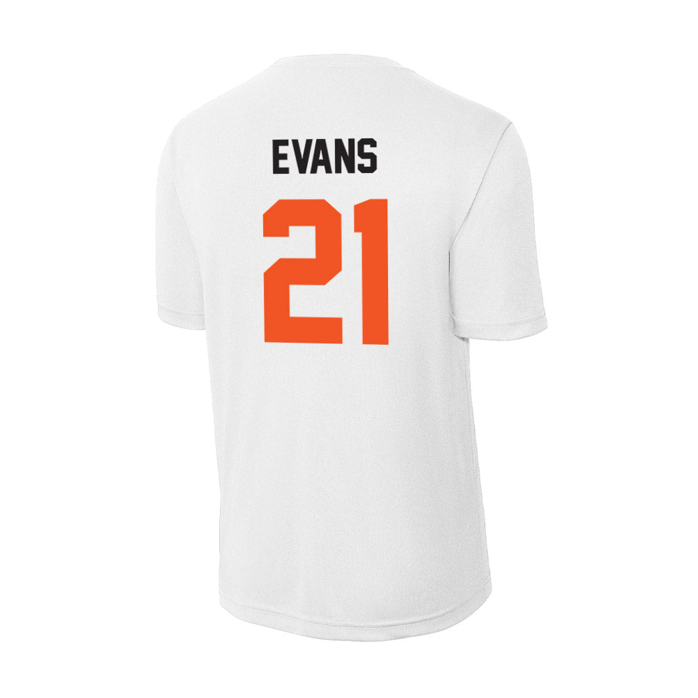 Oklahoma State - NCAA Women's Basketball : Kennedy Evans - Activewear T-Shirt-1