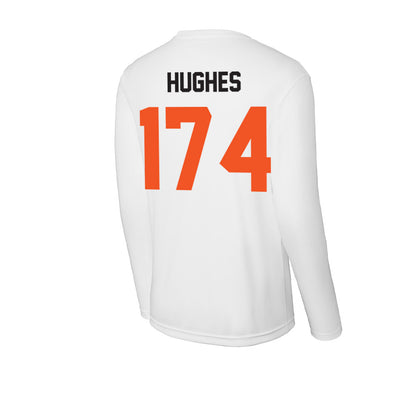 Oklahoma State - NCAA Wrestling : Dax Hughes - Activewear Long Sleeve T-Shirt