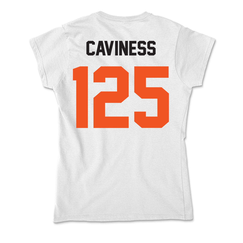 Oklahoma State - NCAA Wrestling : Jayce Caviness - Soft Style Women’s T-Shirt-1