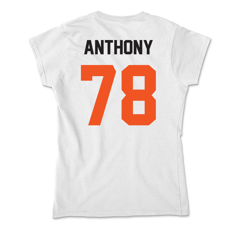 Oklahoma State - NCAA Football : Chandler Anthony - Soft Style Women’s T-Shirt-1