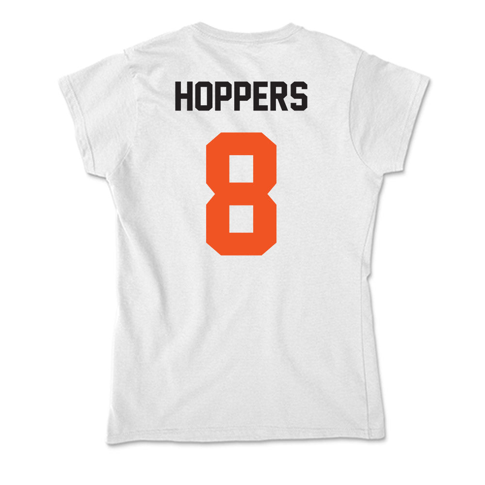 Oklahoma State - NCAA Women's Soccer : Katelyn Hoppers - Soft Style Women’s T-Shirt-1