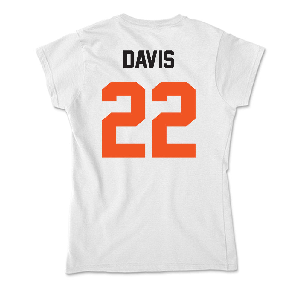 Oklahoma State - NCAA Baseball : Gabe Davis - Soft Style Women’s T-Shirt-1