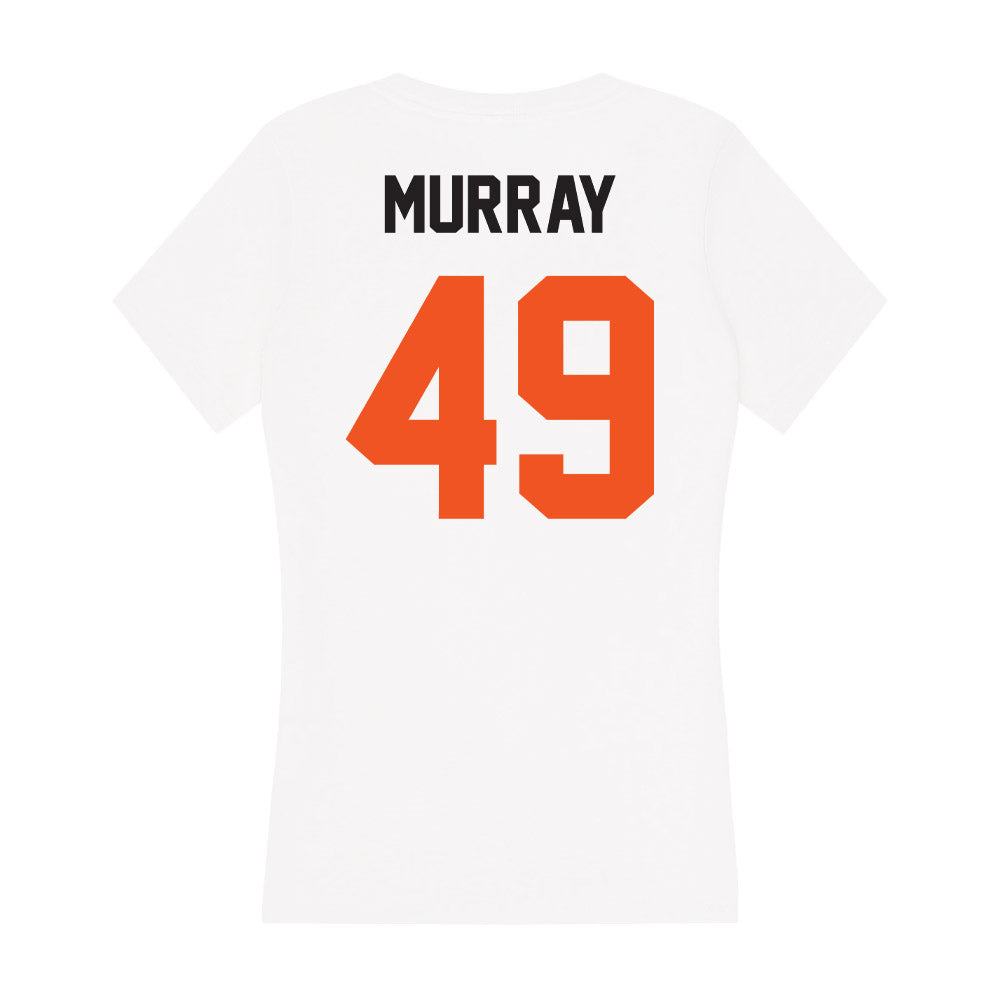 Oklahoma State - NCAA Football : Thomas Murray - Women's V-Neck T-Shirt-1