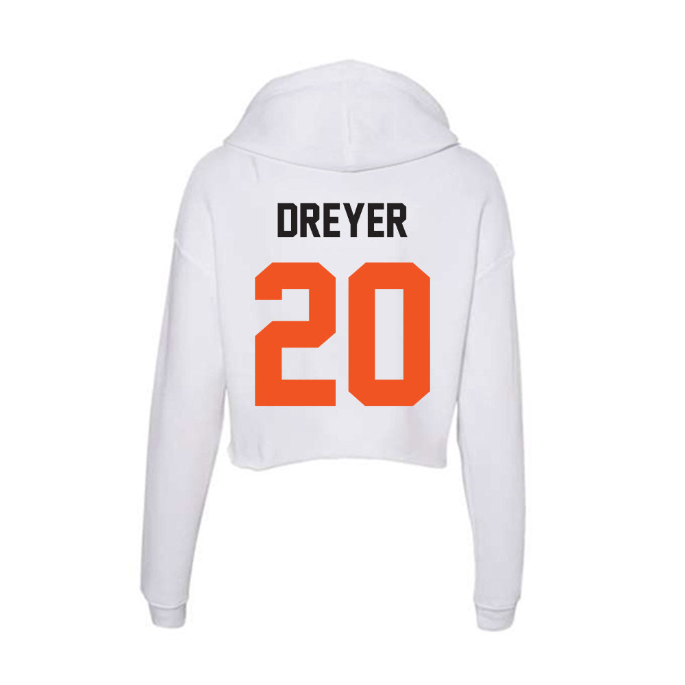 Oklahoma State - NCAA Women's Soccer : Kate Dreyer - Women's Crop Fleece Hoodie-1