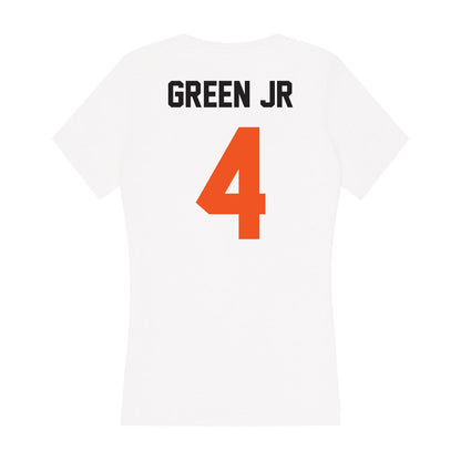 Oklahoma State - NCAA Football : Alexis Green Jr - Women's V-Neck T-Shirt-1