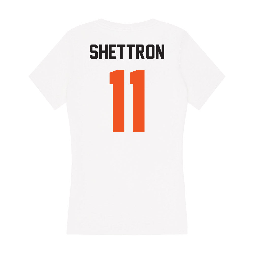 Oklahoma State - NCAA Football : Tabry Shettron - Women's V-Neck T-Shirt-1