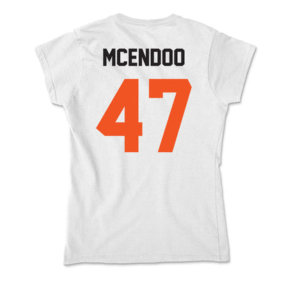 Oklahoma State - NCAA Football : Luke McEndoo - Soft Style Women’s T-Shirt-1