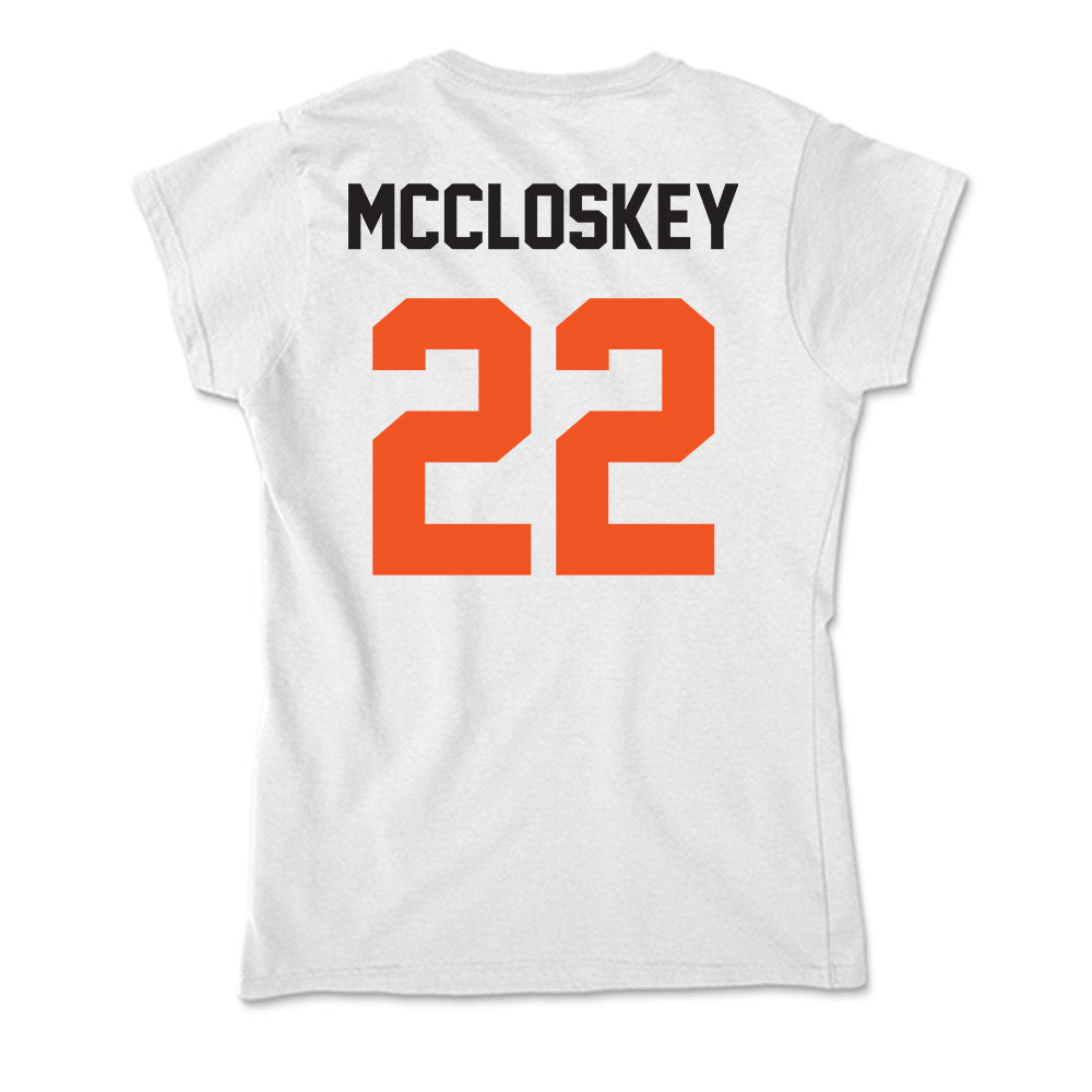 Oklahoma State - NCAA Softball : Elle Mccloskey - Soft Style Women’s T-Shirt-1