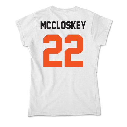 Oklahoma State - NCAA Softball : Elle Mccloskey - Soft Style Women’s T-Shirt-1