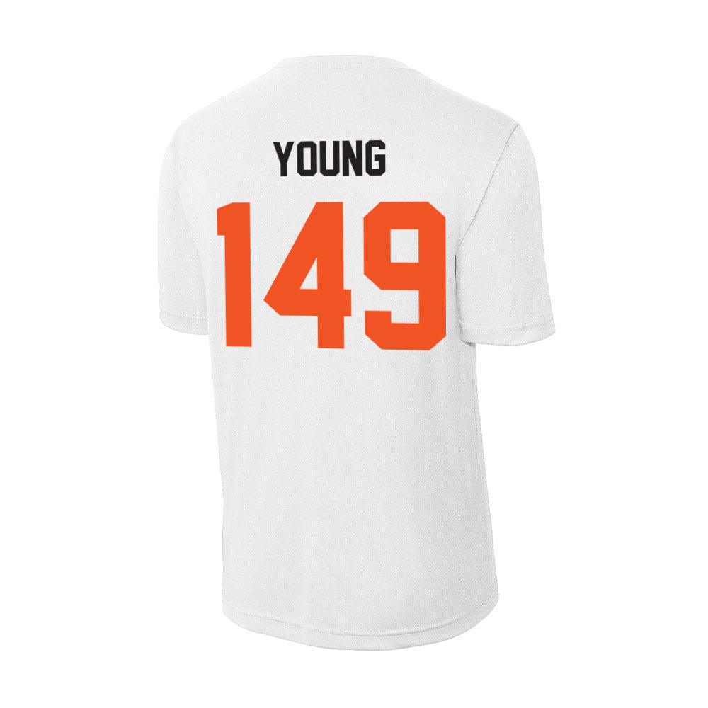 Oklahoma State - NCAA Wrestling : Carter Young - Activewear T-shirt