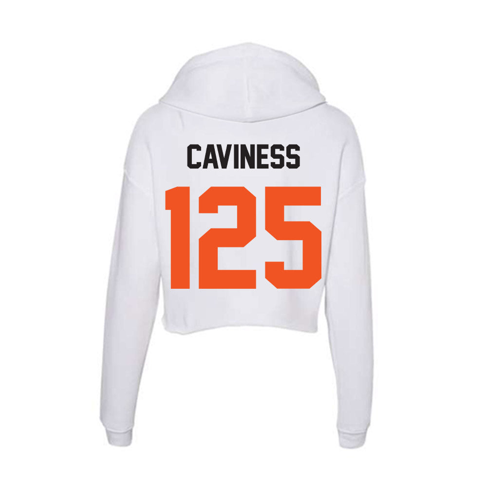 Oklahoma State - NCAA Wrestling : Jayce Caviness - Women's Crop Fleece Hoodie-1