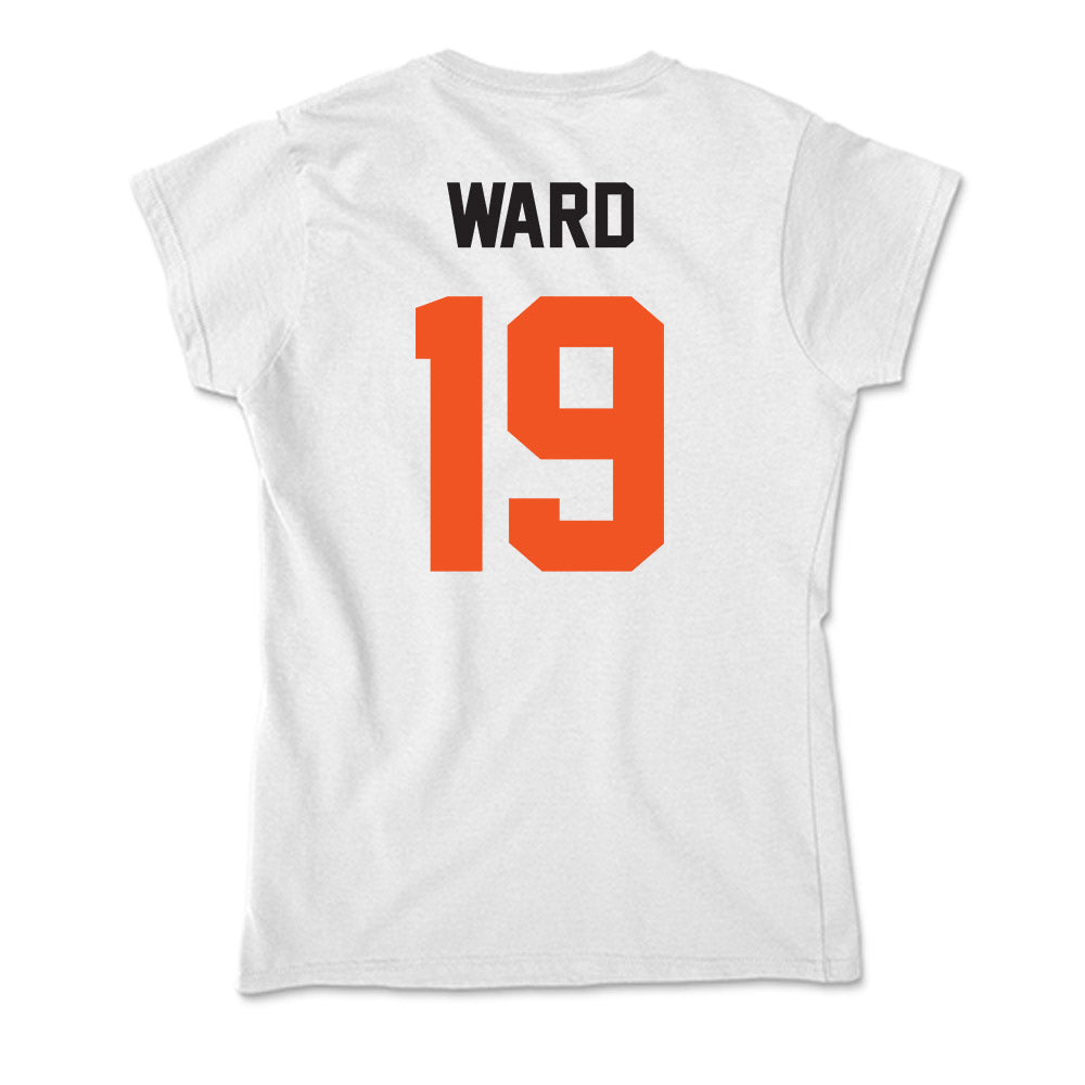 Oklahoma State - NCAA Football : Logan Ward - Soft Style Women’s T-Shirt-1