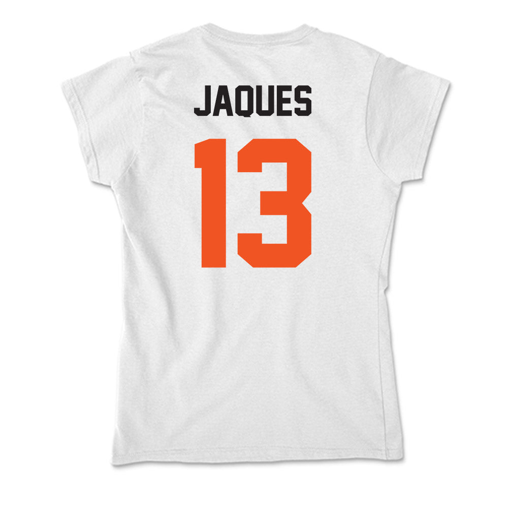 Oklahoma State - NCAA Softball : Libby Jaques - Soft Style Women’s T-Shirt-1