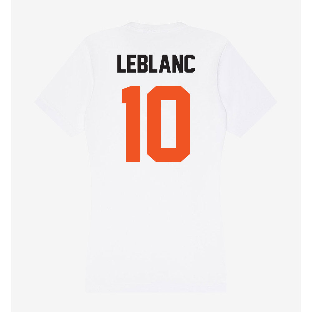 Oklahoma State - NCAA Baseball : Bryce LeBlanc - Women's V-Neck T-Shirt-1