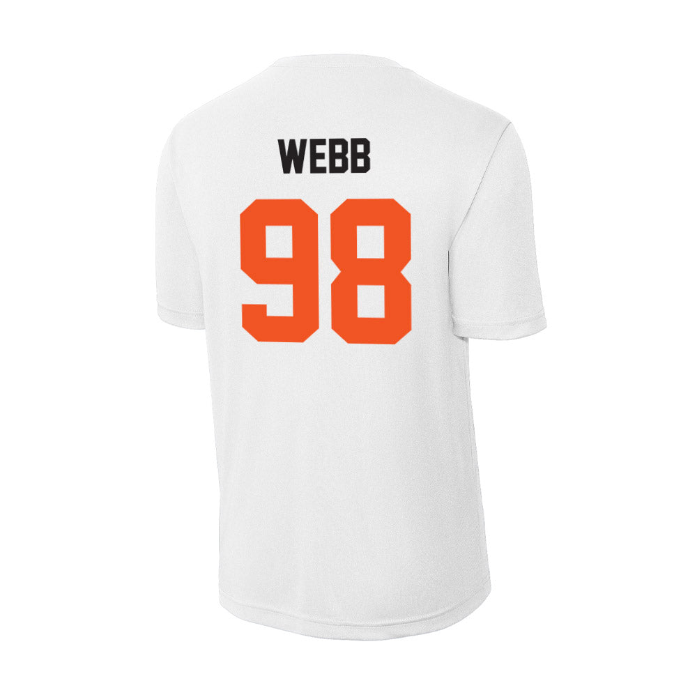 Oklahoma State - NCAA Football : Luke Webb - Activewear T-Shirt-1