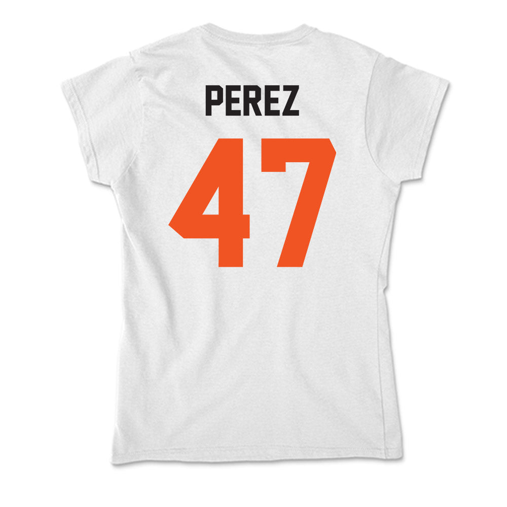 Oklahoma State - NCAA Softball : Lena Perez - Soft Style Women’s T-Shirt-1