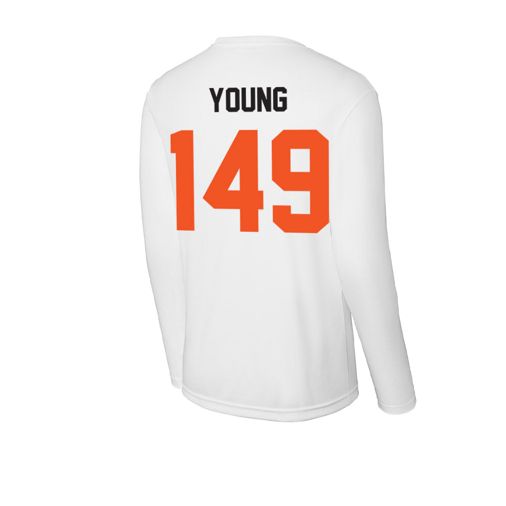 Oklahoma State - NCAA Wrestling : Carter Young - Activewear Long Sleeve T-Shirt