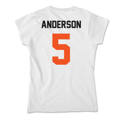 Oklahoma State - NCAA Softball : Taylor Anderson - Soft Style Women’s T-Shirt-1