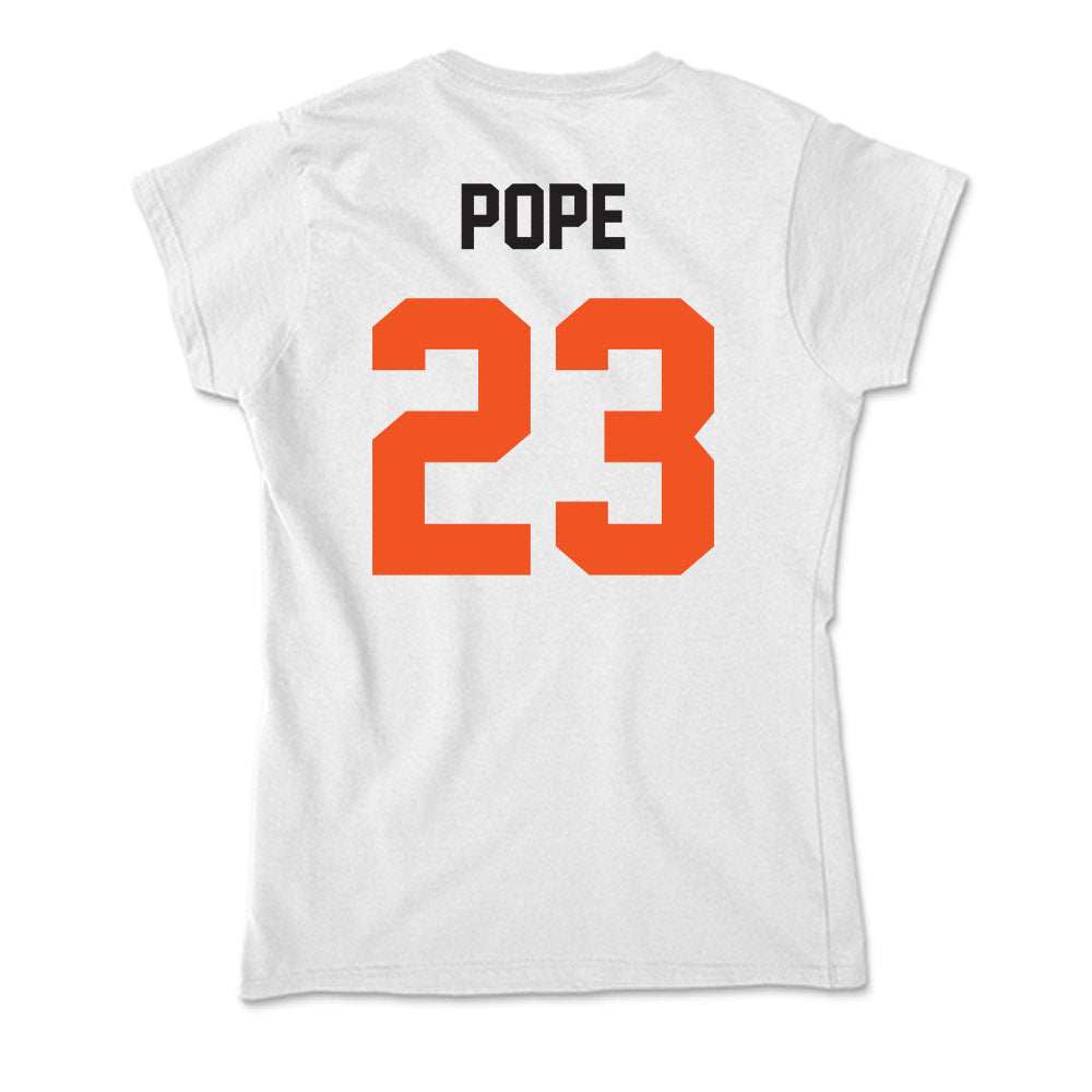 Oklahoma State - NCAA Football : Jalen Pope - Soft Style Women’s T-Shirt-1