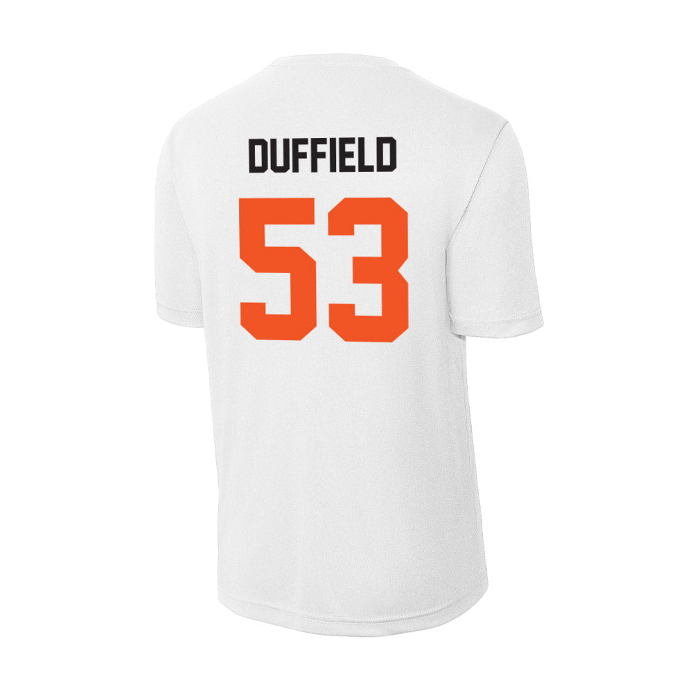 Oklahoma State - NCAA Football : Jaxson Duffield - Activewear T-Shirt-1