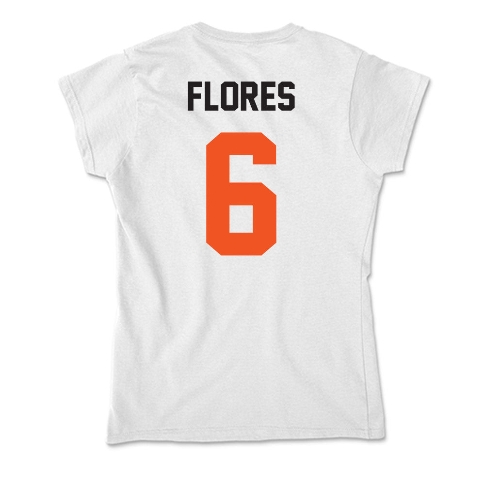 Oklahoma State - NCAA Football : Zane Flores - Soft Style Women’s T-Shirt-1