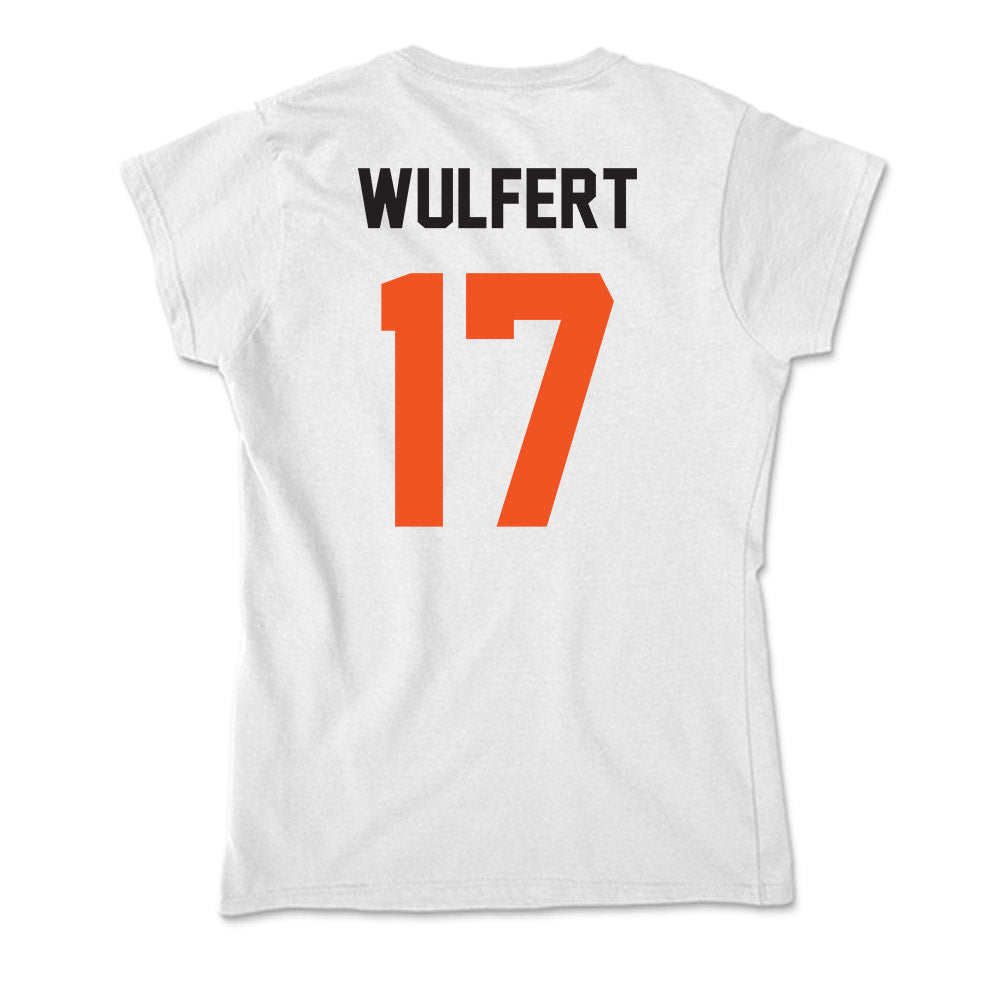 Oklahoma State - NCAA Baseball : Tyler Wulfert - Soft Style Women’s T-Shirt-1