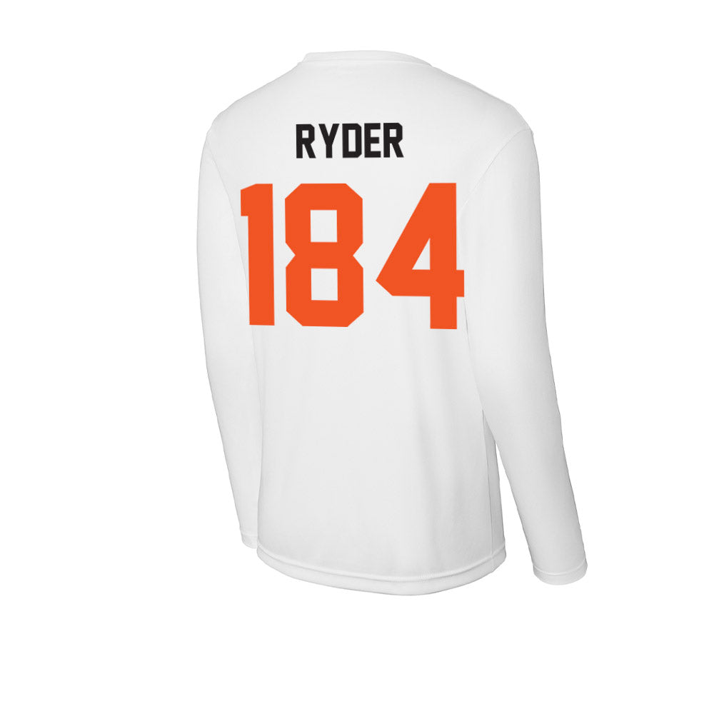 Oklahoma State - NCAA Wrestling : Zack Ryder - Activewear Long Sleeve T-Shirt-1