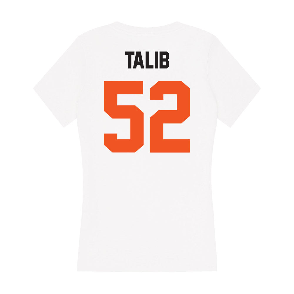 Oklahoma State - NCAA Football : Yamil Talib - Women's V-Neck T-Shirt-1