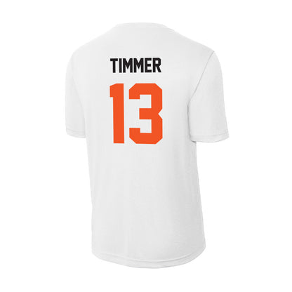 Oklahoma State - NCAA Women's Basketball : Haleigh Timmer - Activewear T-Shirt-1