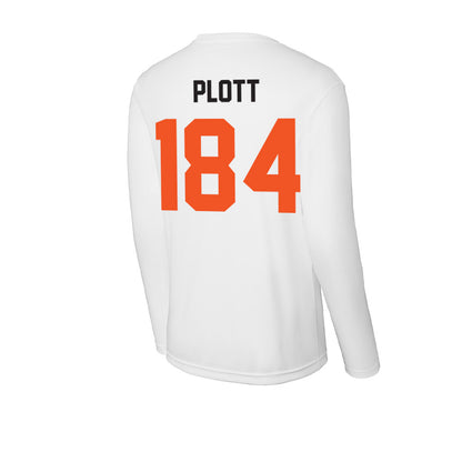 Oklahoma State - NCAA Wrestling : Dustin Plott - Activewear Long Sleeve T-Shirt