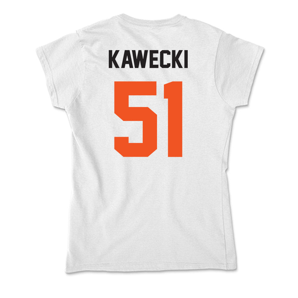 Oklahoma State - NCAA Football : Austin Kawecki - Soft Style Women’s T-Shirt-1