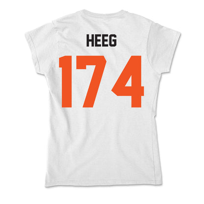 Oklahoma State - NCAA Wrestling : AJ Heeg - Soft Style Women’s T-Shirt-1