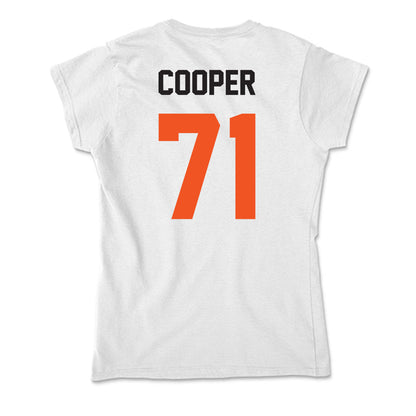 Oklahoma State - NCAA Football : Dalton Cooper - Soft Style Women’s T-Shirt-1