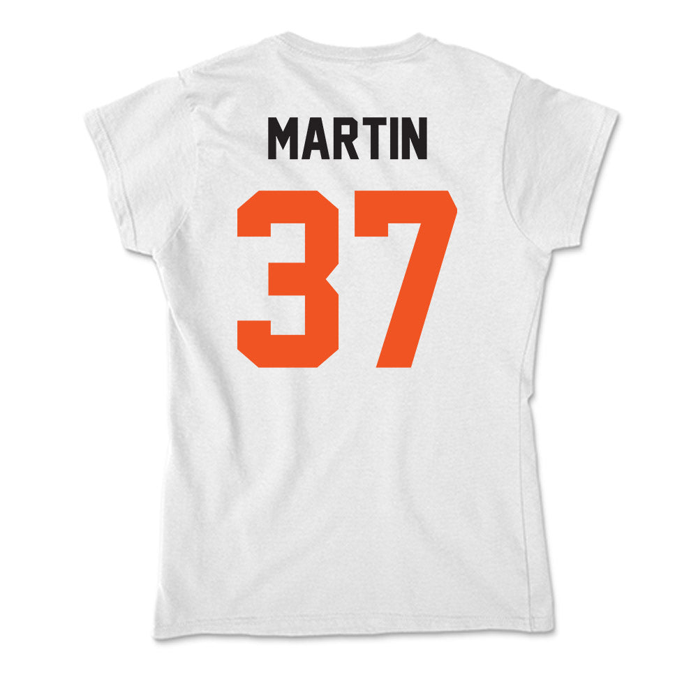 Oklahoma State - NCAA Football : Garrick Martin - Soft Style Women’s T-Shirt-1