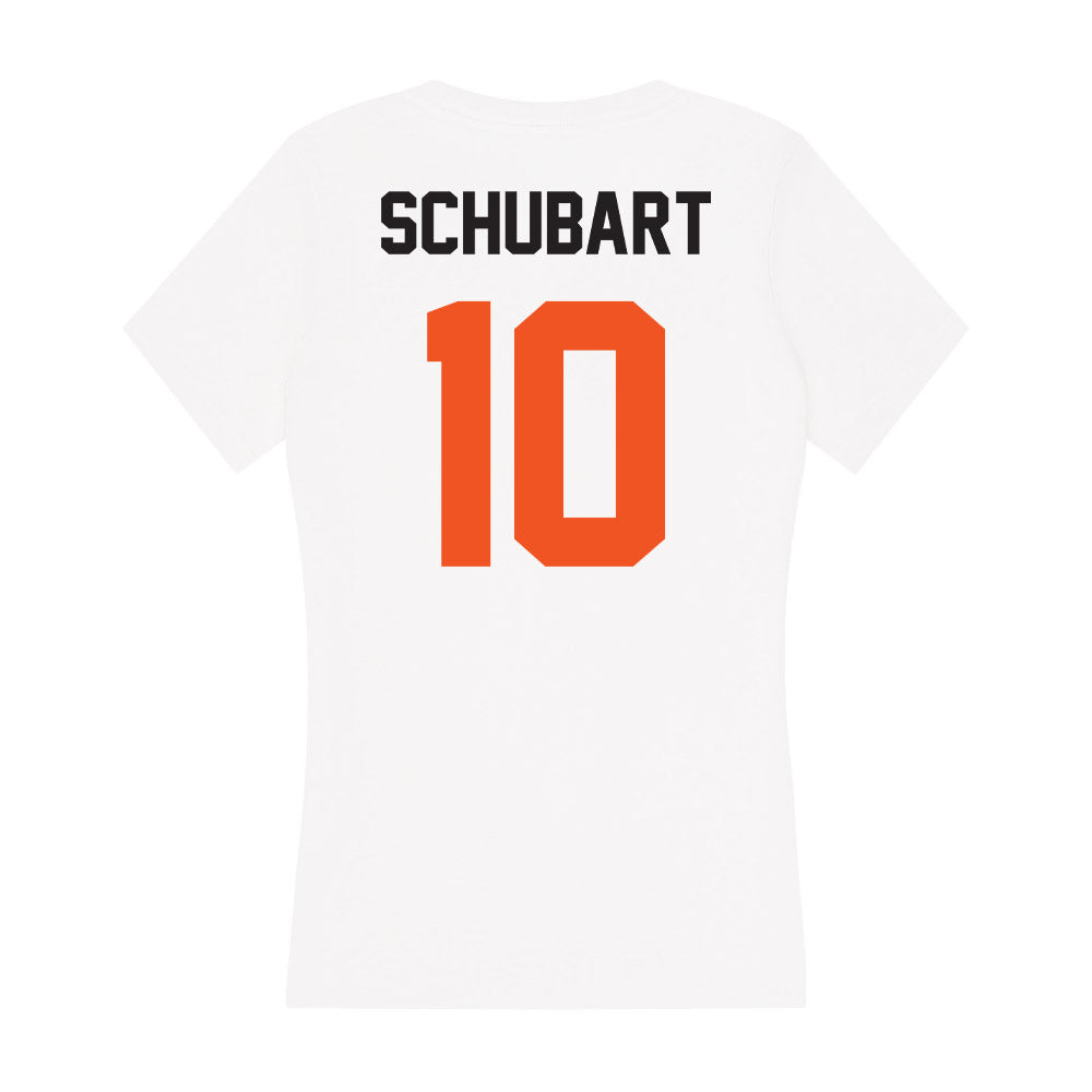 Oklahoma State - NCAA Baseball : Nolan Schubart - Women's V-Neck T-Shirt-1