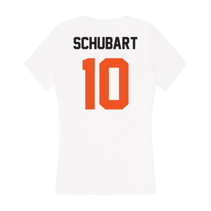 Oklahoma State - NCAA Baseball : Nolan Schubart - Women's V-Neck T-Shirt-1