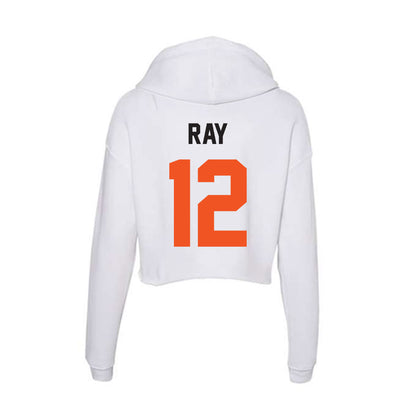 Oklahoma State - NCAA Women's Soccer : nicole ray - Women's Crop Fleece Hoodie-1