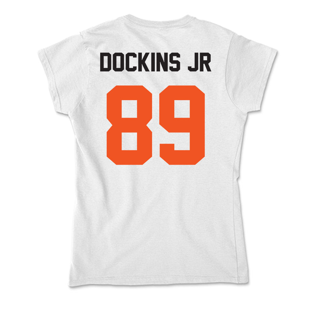 Oklahoma State - NCAA Football : Marcus Dockins Jr - Soft Style Women’s T-Shirt-1